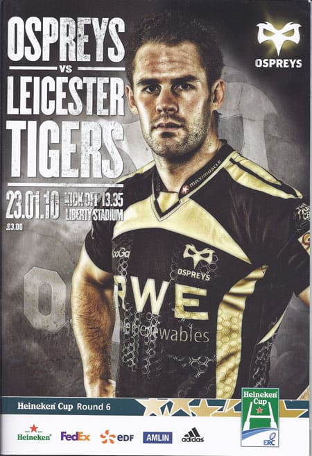 Ospreys RUFC v Leicester Tigers RUFC